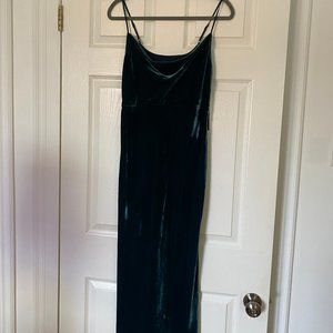 Anthropologie Velvet Holly Dress